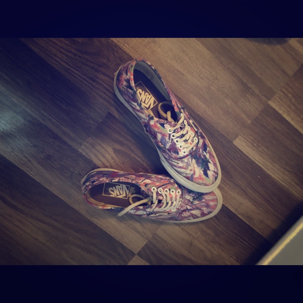 cute colorful vans ! 🌸